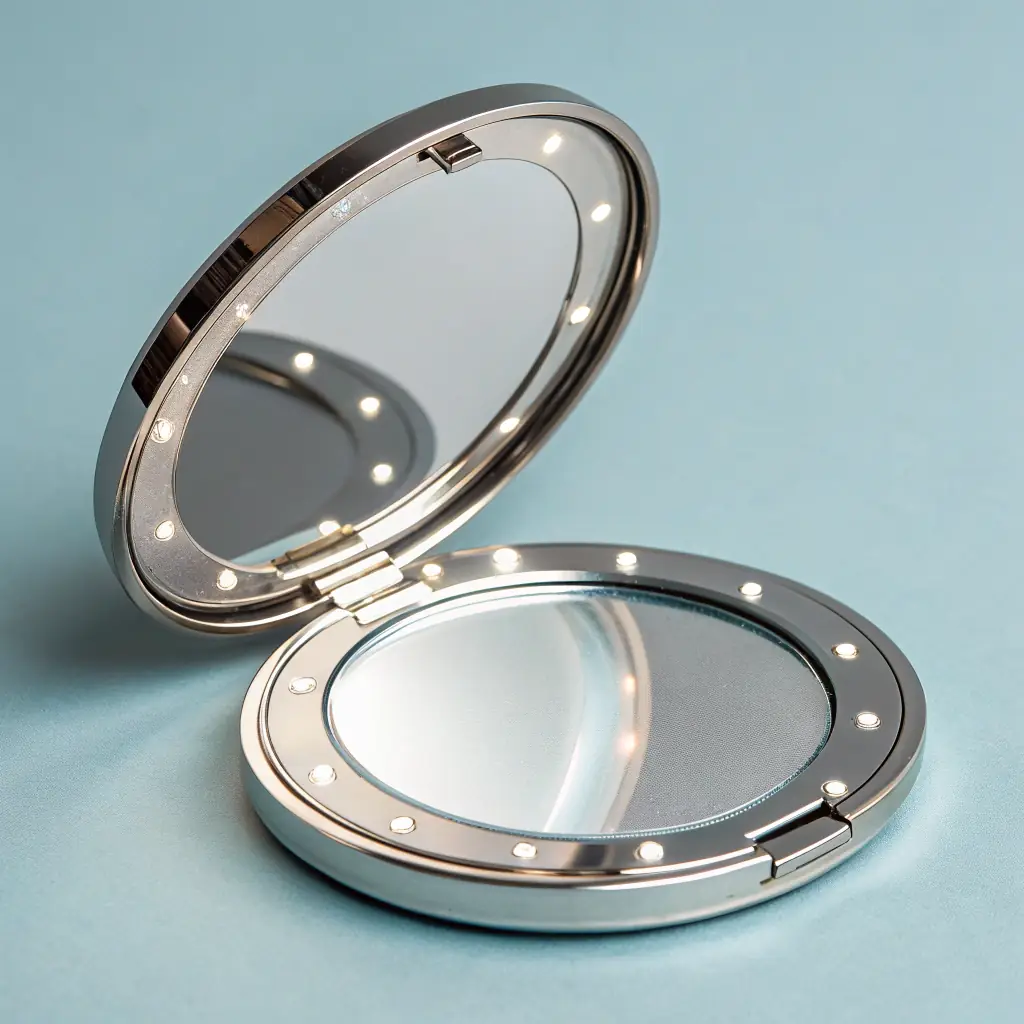 Tabletop Vanity Mirror - Rose Gold
